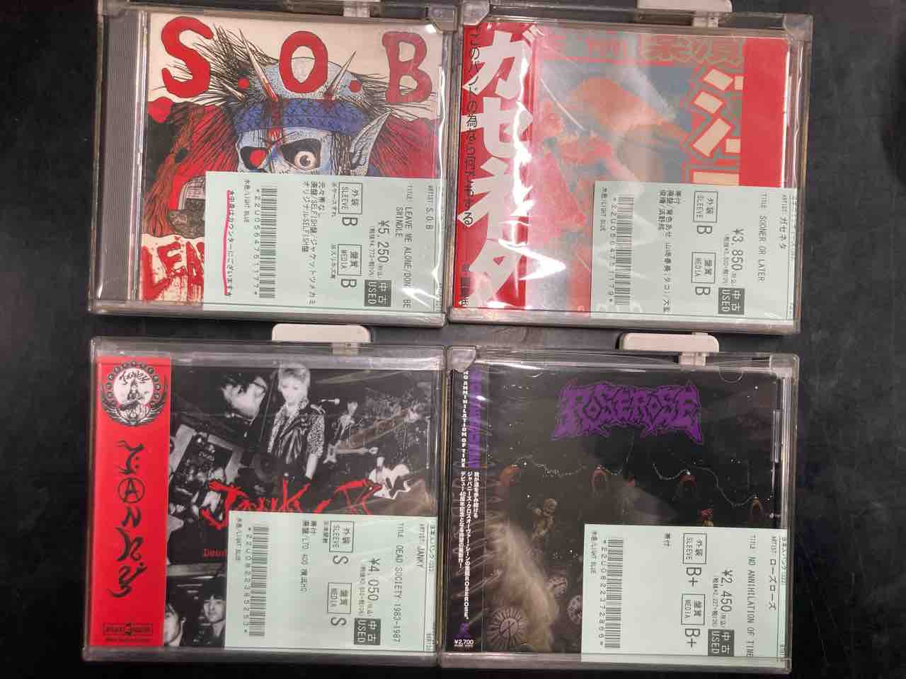 日本人パンク⁄MELODIC多めでCD入荷!! 廃盤☆帯付CD☆