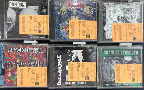 80'S HC中心に中古CD入荷!! : ディスクユニオン新宿パンクマーケット