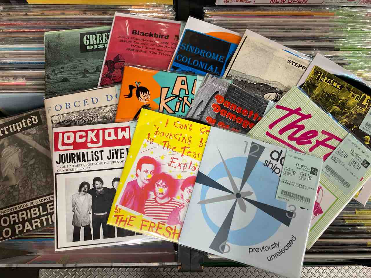 70'S～90'SのPUNK/HC中古レコードがまとまって入荷