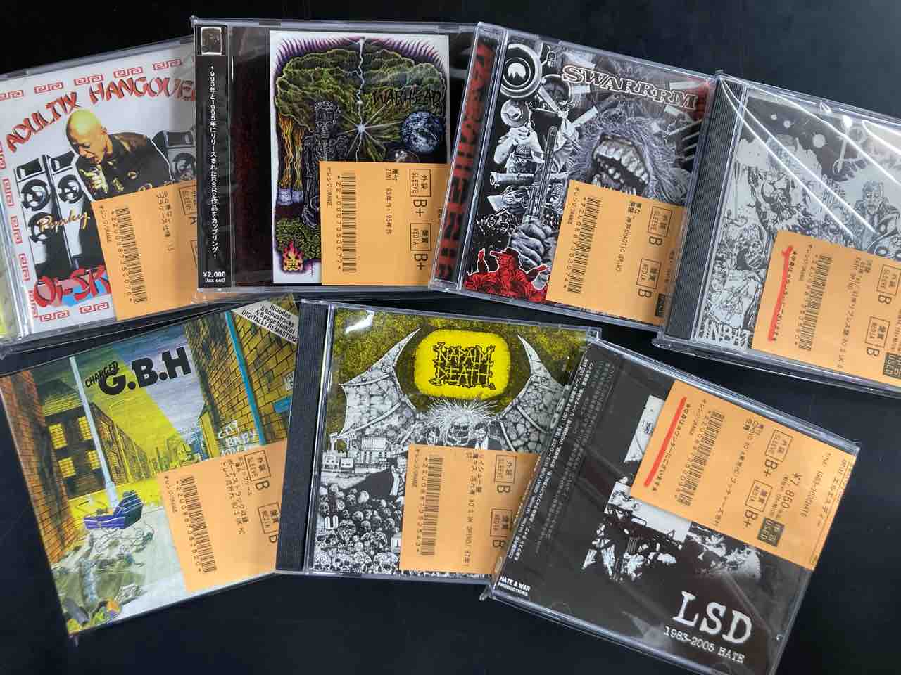 80'S～90'S/GRIND/DEATH/BLACK/THRASHなど中古CD大量入荷♡ : ディスク