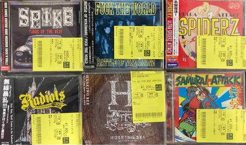 日本人PUNK/PSYCHOBILLY多めで中古CD入荷!! : ディスクユニオン新宿
