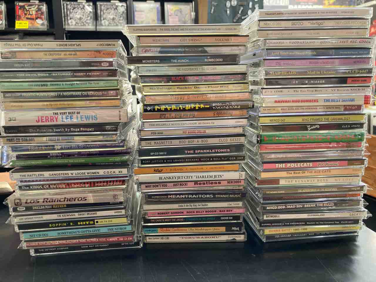激安通販サイト 人気 NEO ROCKABILLY/PSYCHOBILLY/OLDIESなどの中古CDが200枚オーバー その他