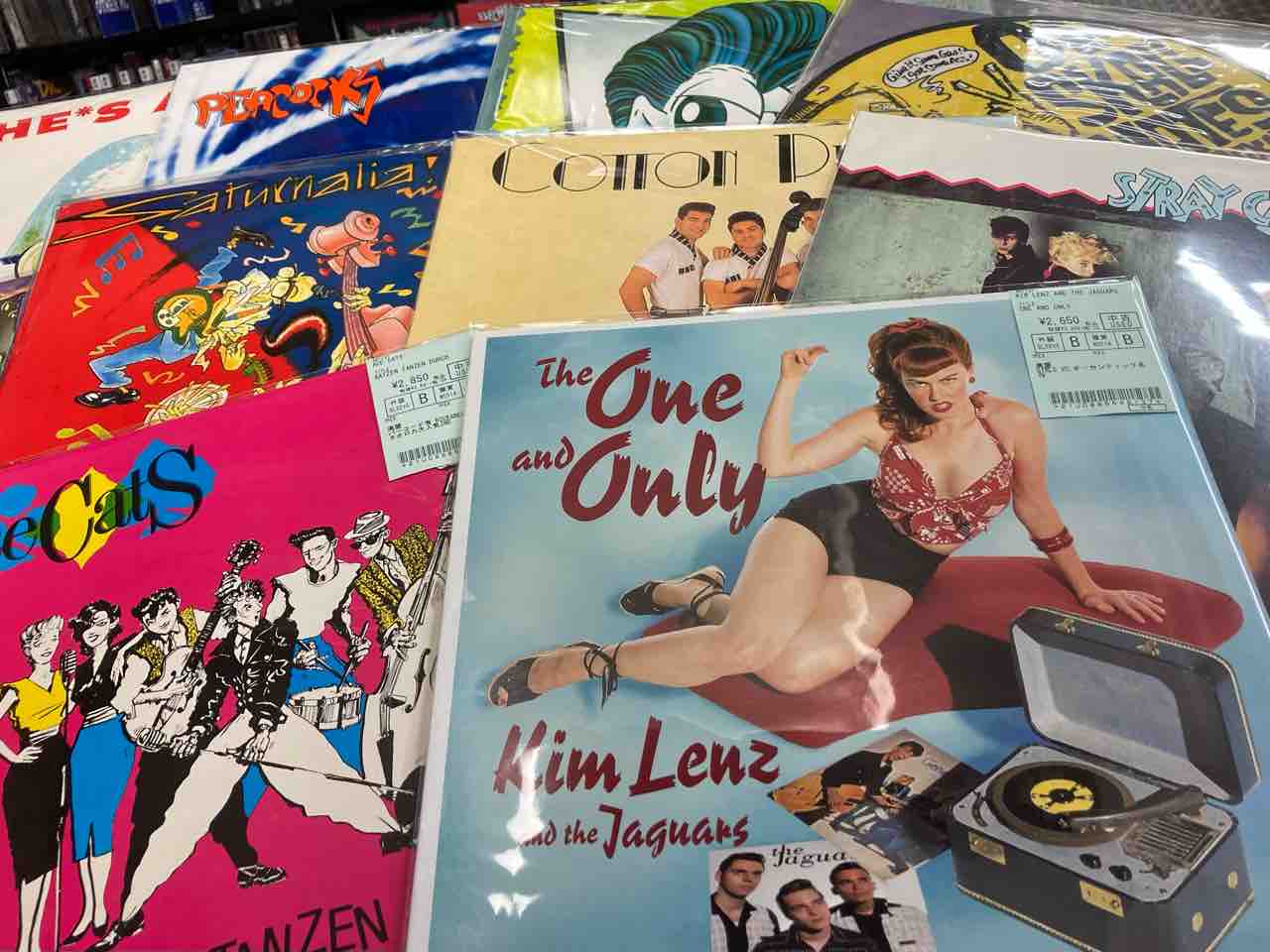 ロカビリー中心に中古レコードが入荷いたしました！ : ディスク