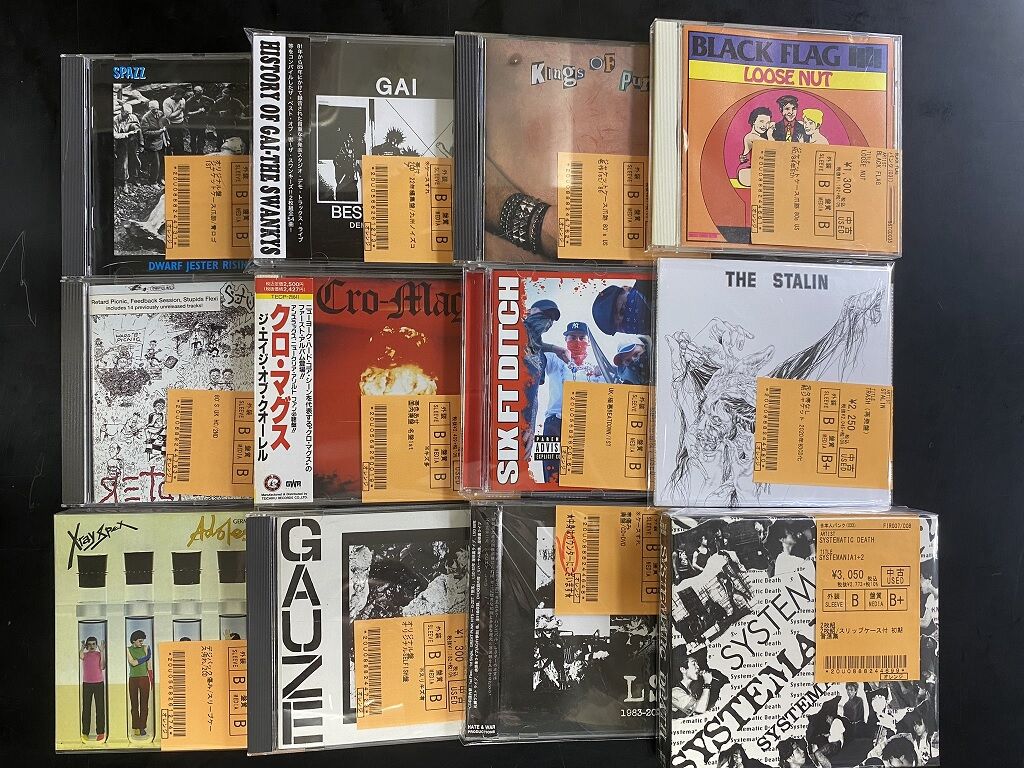 PUNK/HARDCORE/BEATDOWN/JAPANESE HCなど中古CDが大量入荷