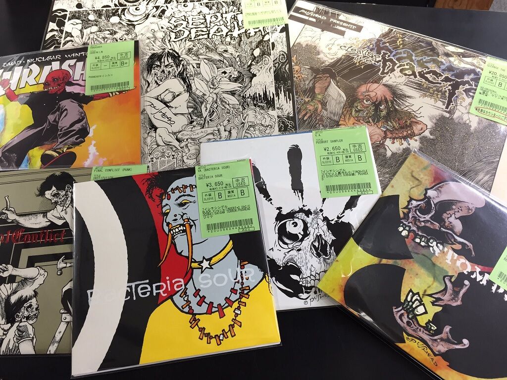 Pushead Septic Death Crossed Out Twice CD 限定盤 Bacteria