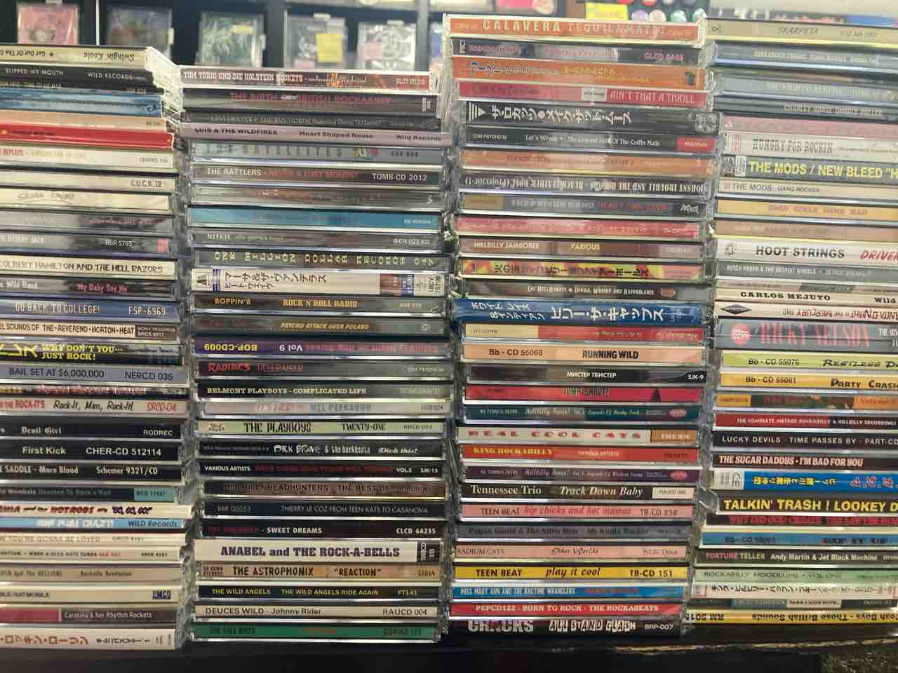 ROCKABILLY/PSYCHOBILLY/GARAGE/OLDIESの中古CDが大量入荷