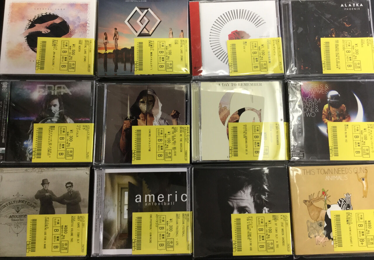 METALCOREやSCREAMO、MELODICPUNK、EMOなどの中古CD入荷！ : ディスクユニオン新宿パンクマーケット