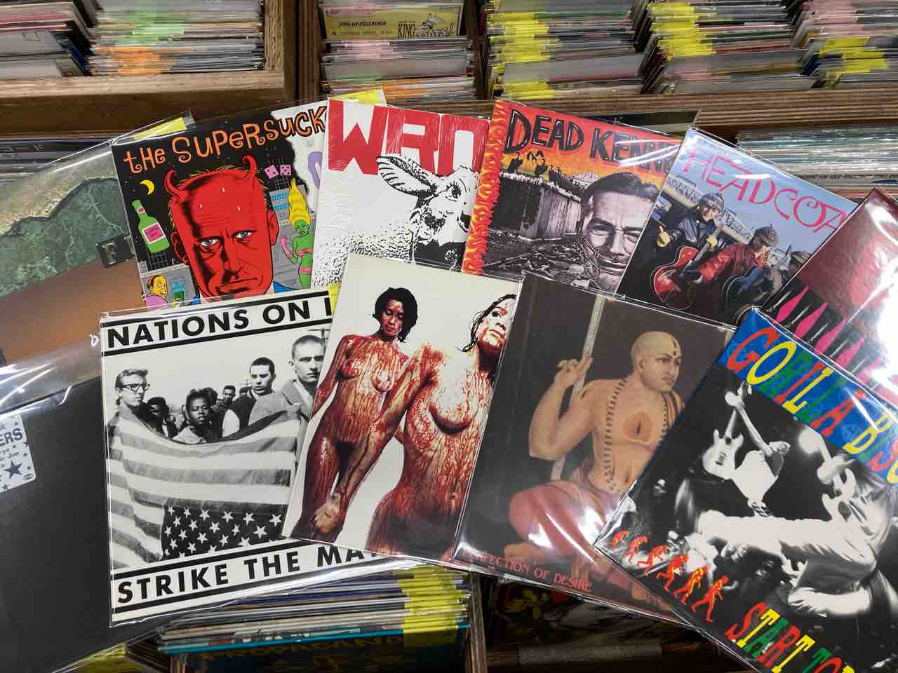 70'S/80'S/90'S/GARAGE/PSYCHOBILLYなど中古LPたくさん入荷