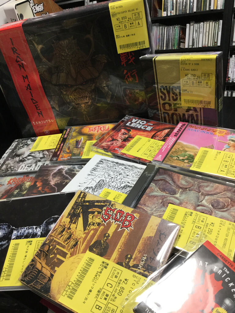 HARDCOREやDEATHTHRASHBLACK METALなどの中古CD入荷！CASSETTE TAPEとDVDも少量あり！ :  ディスクユニオン新宿パンクマーケット