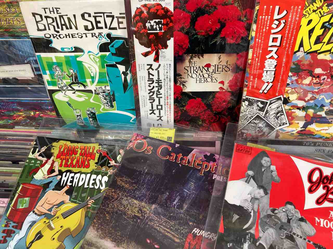 大量のROCKA/PSYCHOBILLY 10インチ＆70'S名盤がまとまって入荷