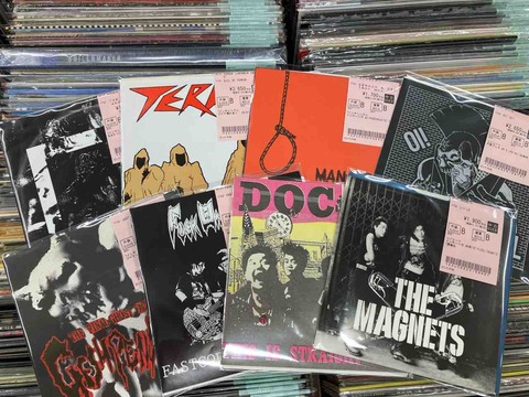 パンク　ハードコア インディーズ　7インチレコード61枚セット パンク ハードコア インディーズ 7インチレコード61枚セット