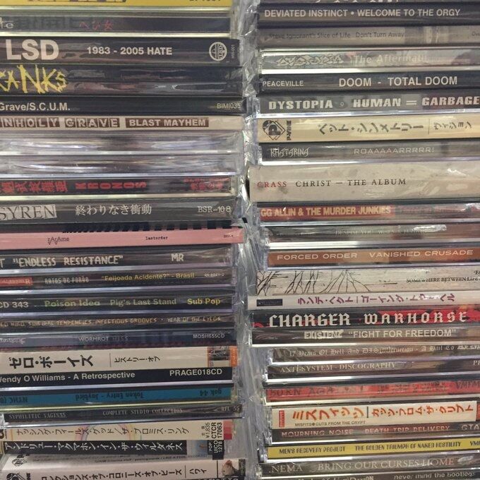 CD36枚まとめ売り 70's PUNK、80's HARDCORE 4/14(金)HARDCOREをはじめMELODIC PUNKに70'S PUNK、EMOなどの中古CD