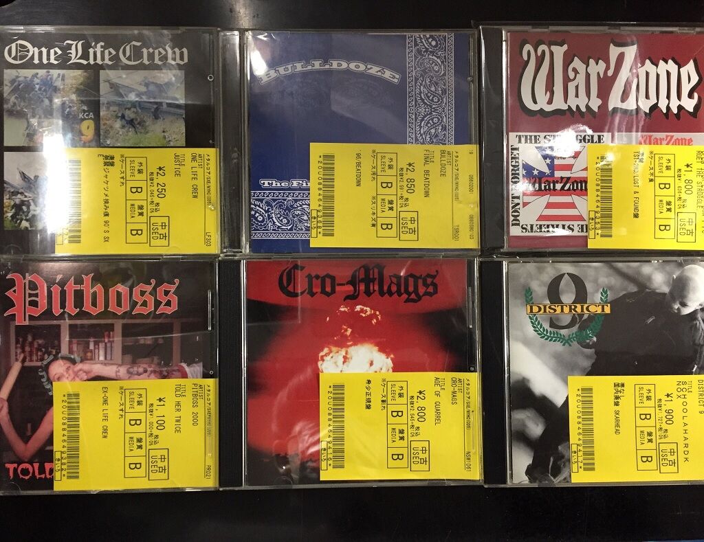 NYHC/SxEを中心に中古CD、DVD、カセットが入荷致しました！ : ディスク