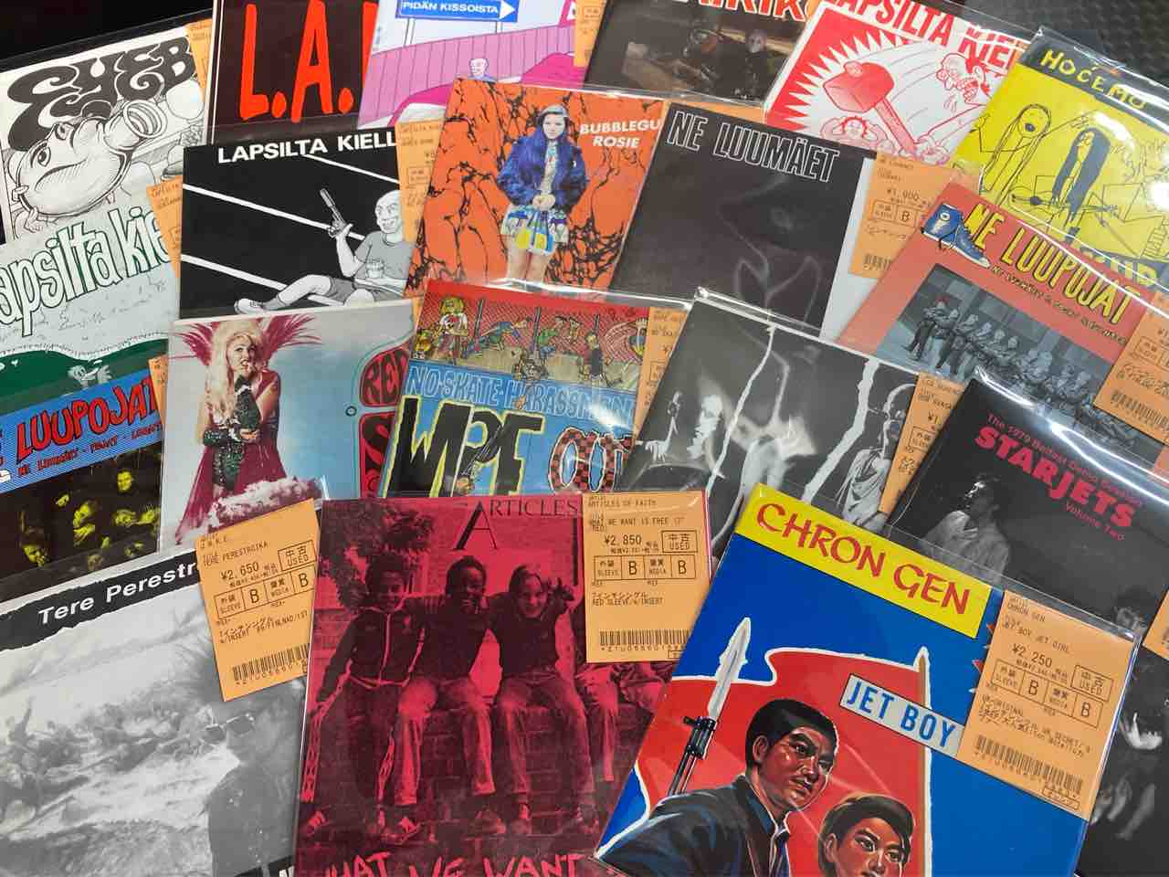 くらしを楽しむアイテム POWER POP/POP PUNK中心に中古7インチが入荷いたしました 洋楽