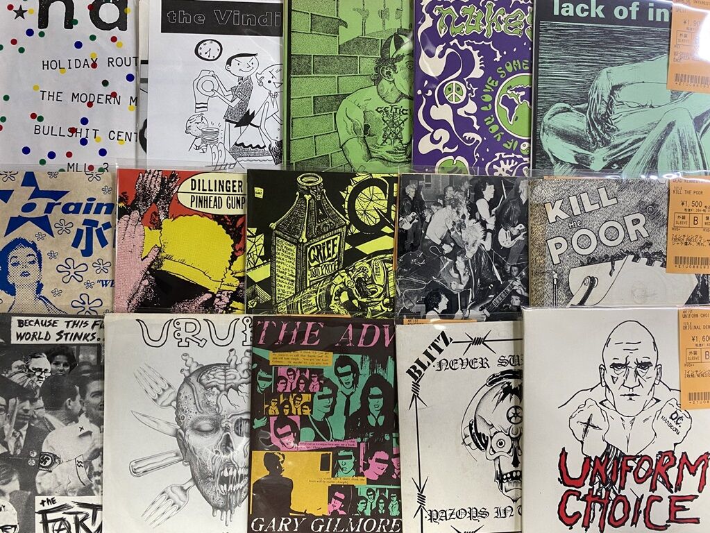 PUNK/HARDCOREの中古7インチ、8インチ、ソノシートが大量入荷