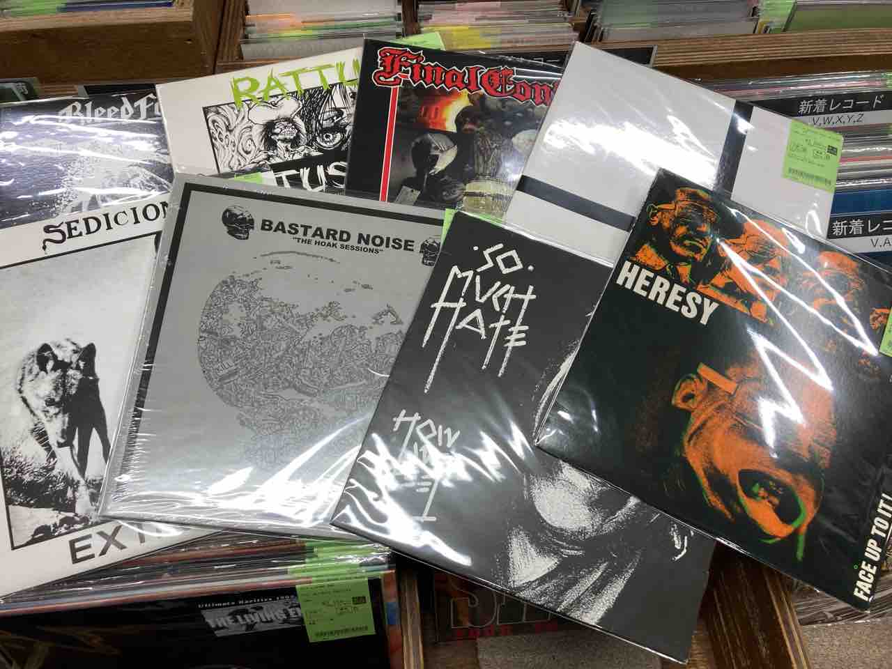 80'S多めで中古LPがまとまって入荷！ : ディスクユニオン新宿パンク
