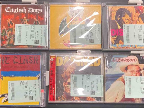 PUNK/HCオールジャンルで中古CDが入荷!! : ディスクユニオン新宿