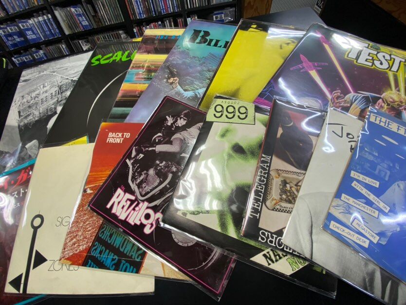 POWERPOP / PSYCHOBILLYを中心に中古レコードが入荷