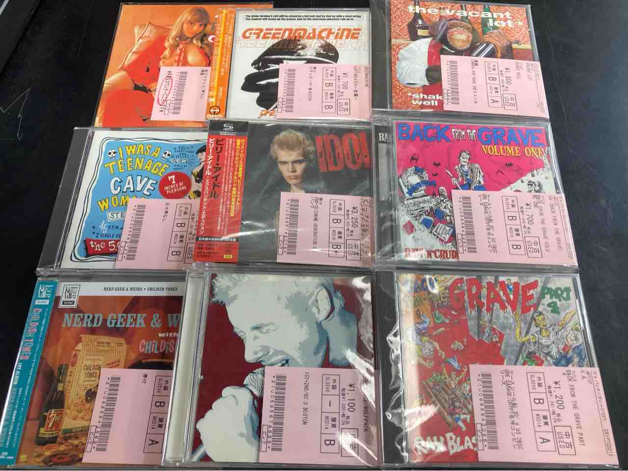 国内PUNK/70's PUNK中心に中古CDが入荷いたしました