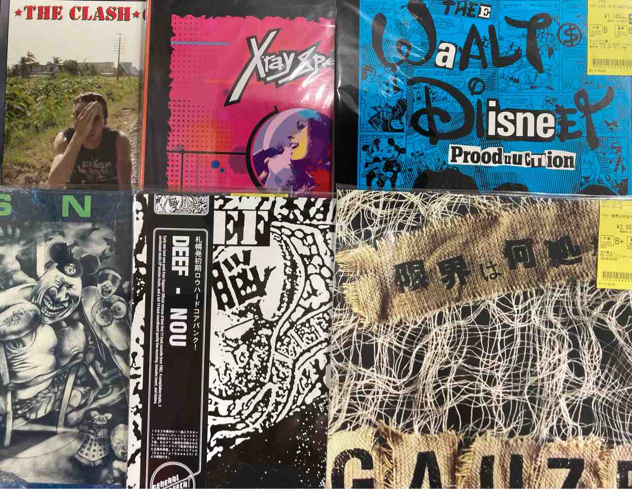 70'S PUNK/80'S HC多めで中古レコード入荷!! : ディスクユニオン新宿