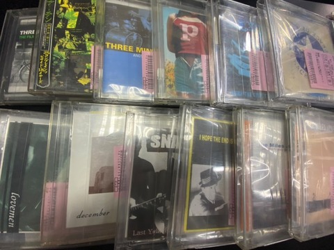 SNUFFY SMILE含むメロディックの渋いトコがドカっとまとまって入荷