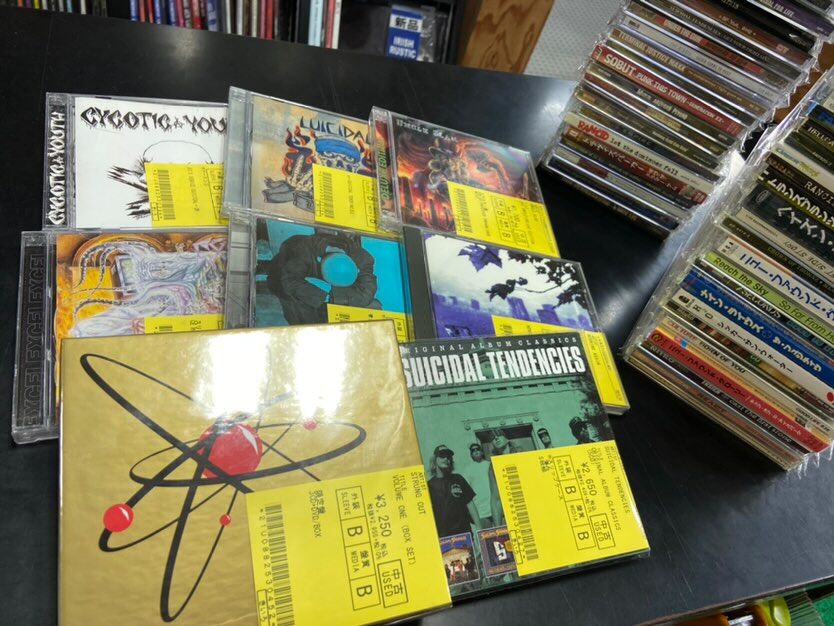 SUICIDAL一派の渋いトコ含む、中古CDが入荷！ : ディスクユニオン新宿