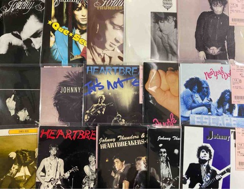 ジョニー・サンダース関連作品がた～くさん入荷！【7INCH編