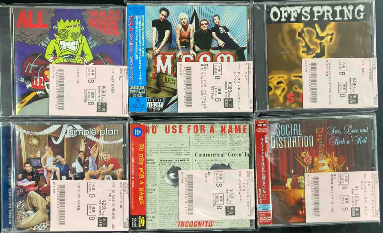 MELODIC中心に中古CD入荷!! : ディスクユニオン新宿パンクマーケット