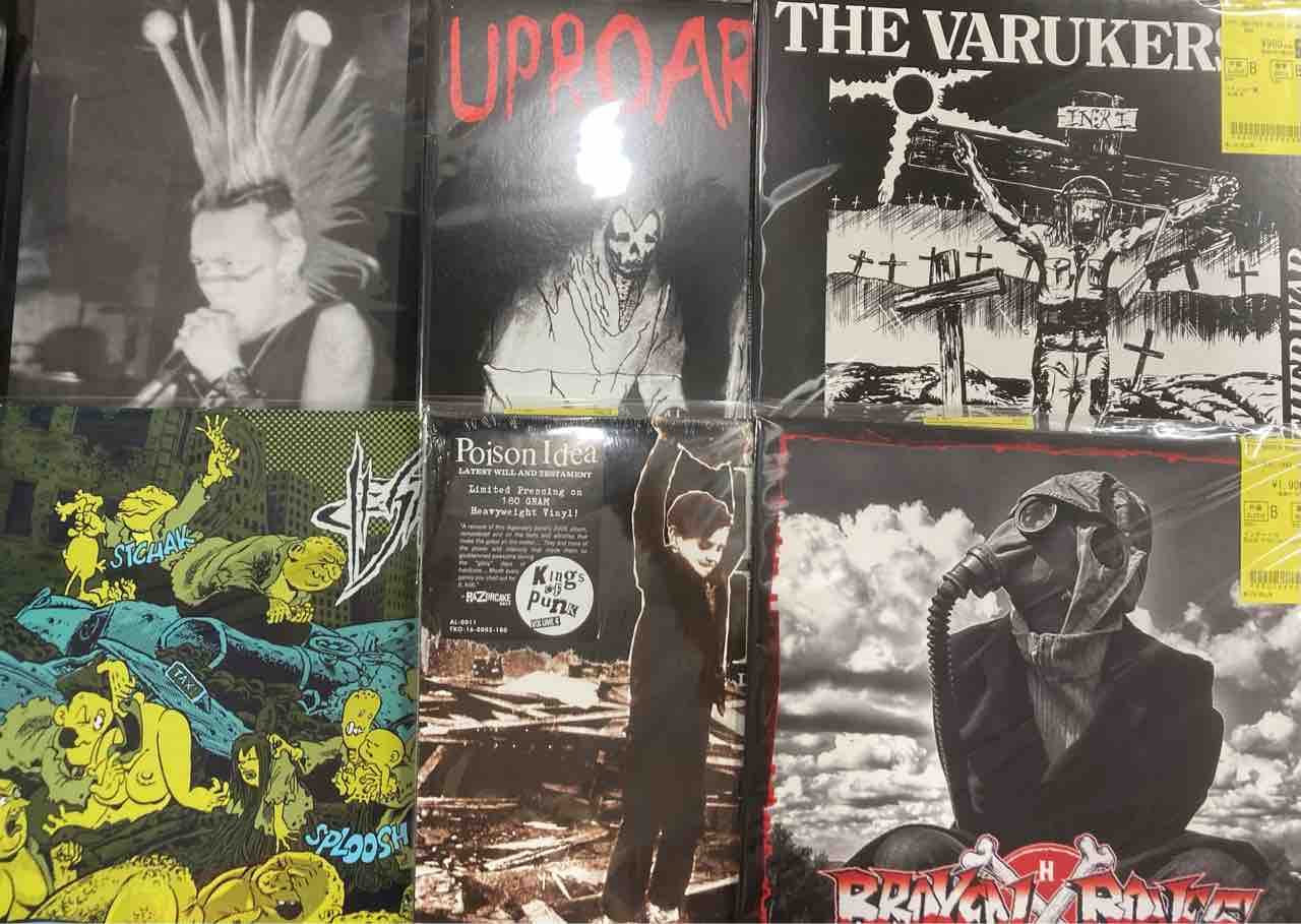 80'S多めで中古レコード入荷!! : ディスクユニオン新宿パンクマーケット