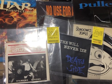 12/14(水)レア盤含むMELODIC PUNKやHARDCOREの中古レコード入荷