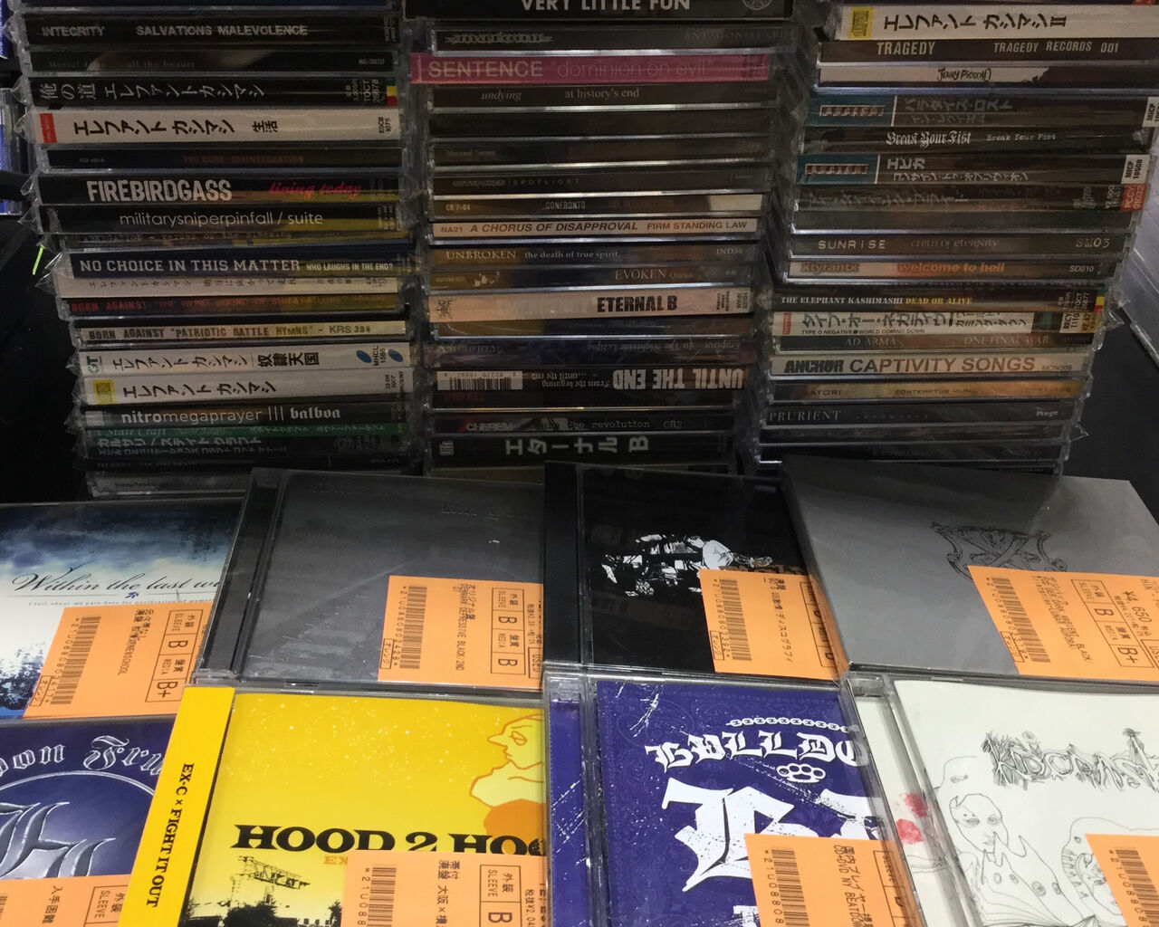 NEW SCHOOL/SxE/METALなど、中古CDが500枚オーバーの大量入荷！① 