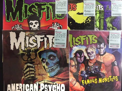MISFITSの中古レコードがまとまって入荷致しました！ : ディスク