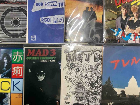 日本人PUNK/70'S PUNK国内盤中心に7INCH入荷!! : ディスクユニオン新宿