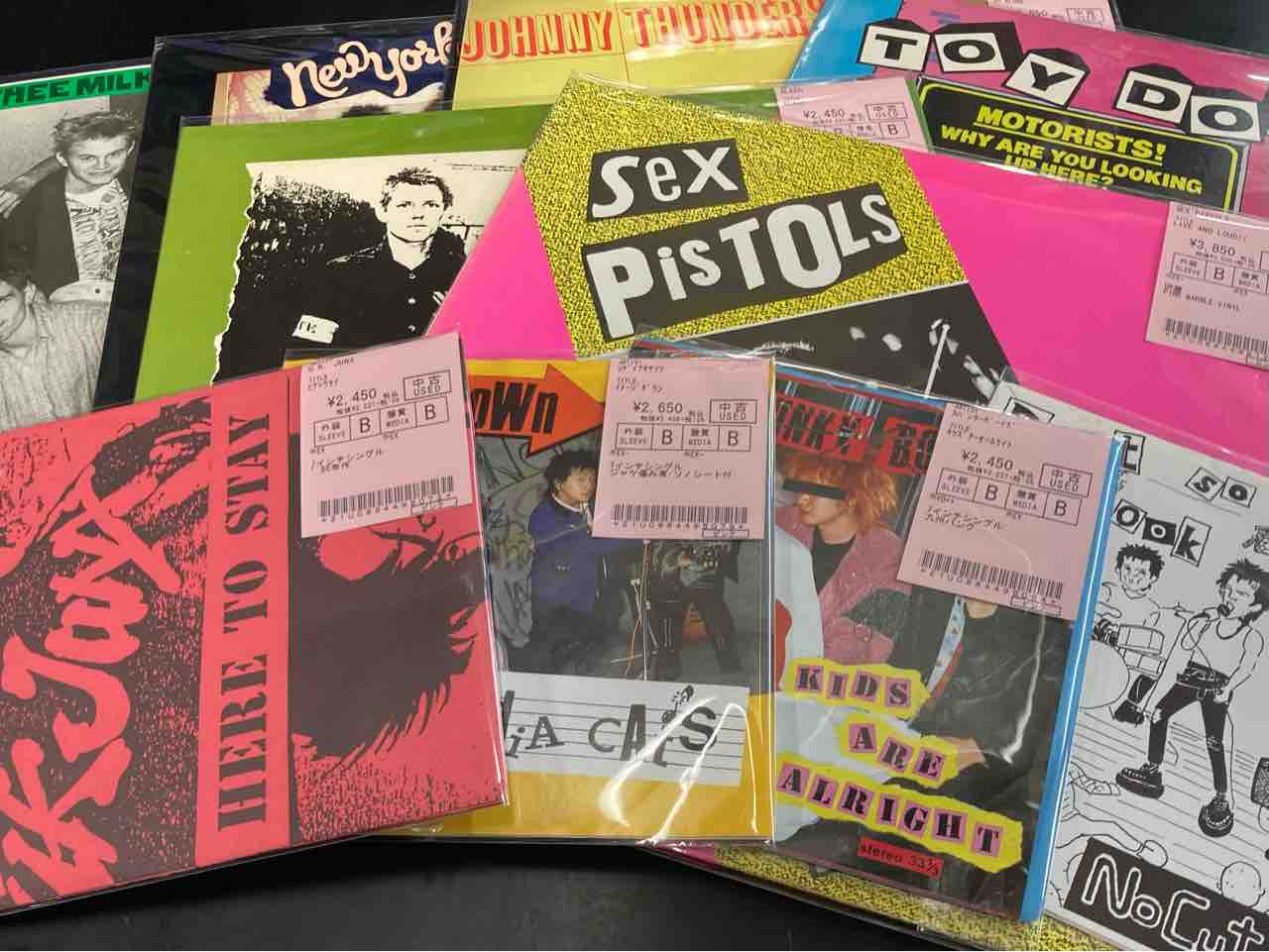 JAPANESE PUNKの7インチ,70's PUNKのLPを中心に入荷!! : ディスク