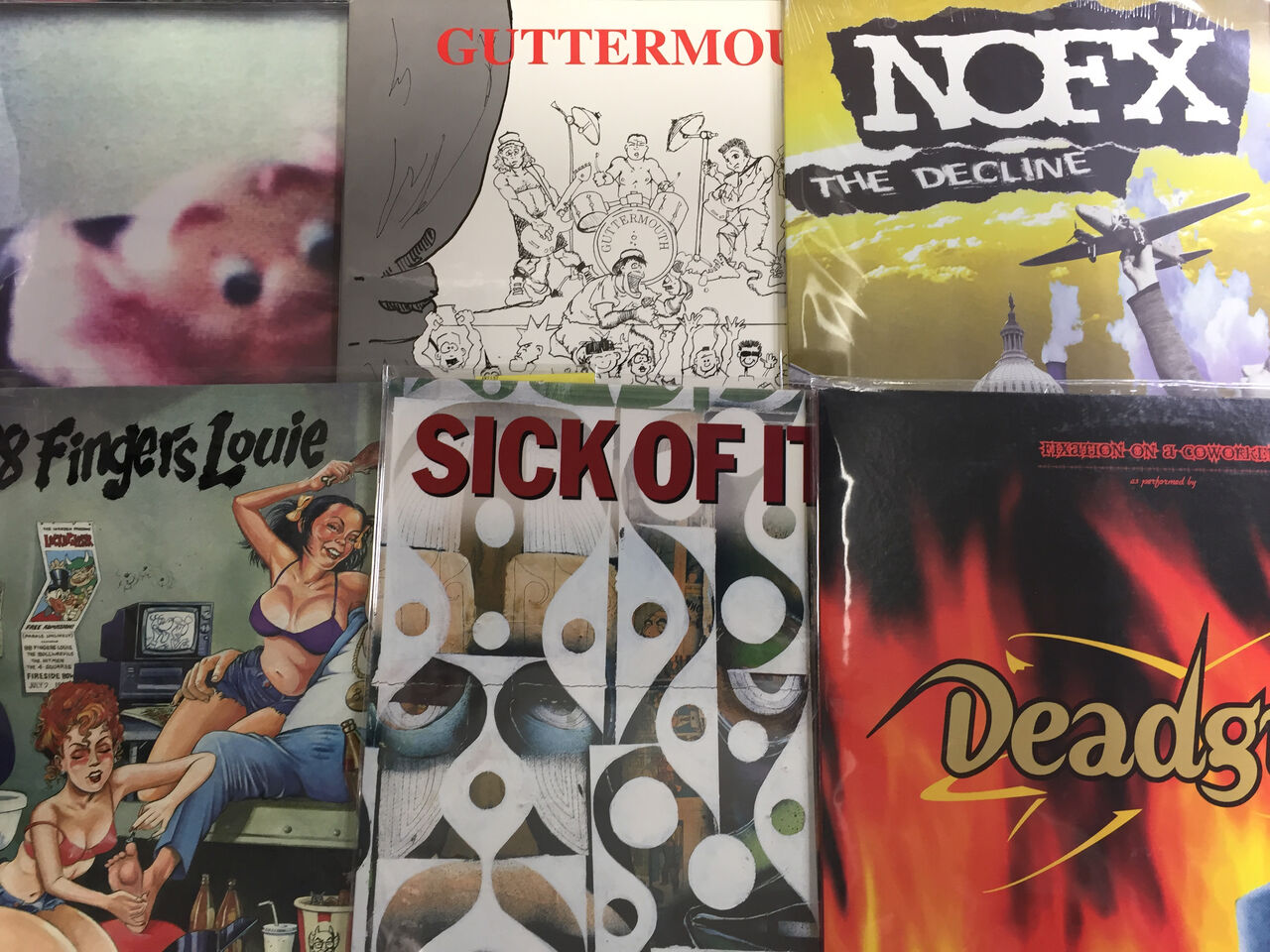 NOFX THE DECLINE レコード レア盤