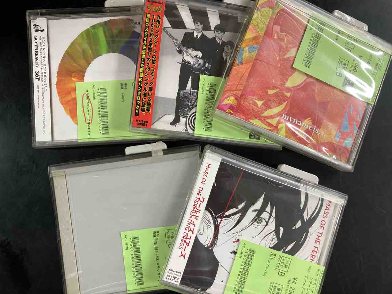 国内パンク/ハードコア/インディーなど中古CDがまとまって入荷