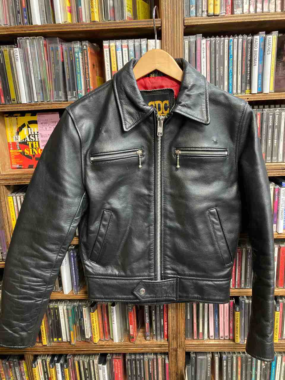 希少] GIANNI ANTONIO レザージャケット 古着 希少] GIANNI ANTONIO