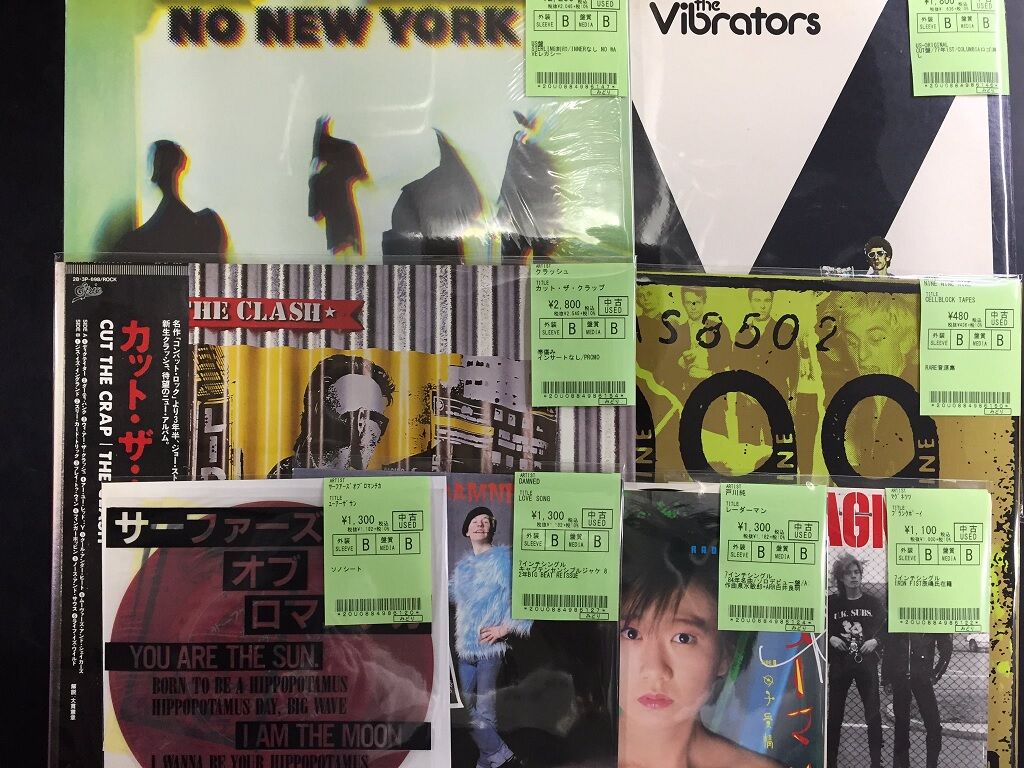 70's PUNKを中心に中古レコードが入荷致しました！ : ディスクユニオン