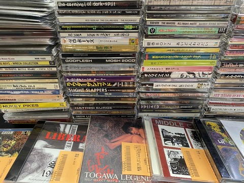 レア盤含むPUNK/HARDCORE/ROCKなど中古CDが大量入荷