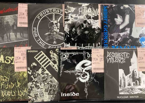 80'S/90'S HC中心に中古レコード入荷!! : ディスクユニオン新宿パンク