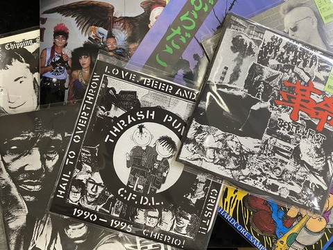 ジャパニーズハードコアを中心に中古レコード入荷