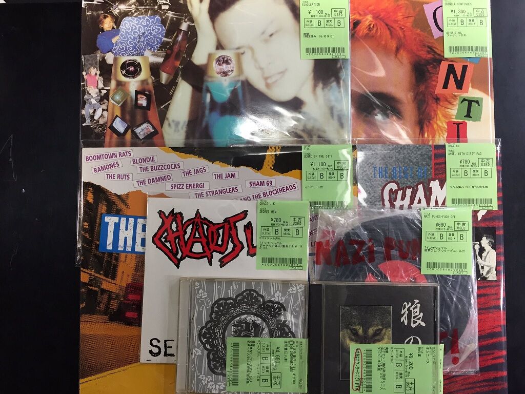 PUNK/HARDCOREを中心に中古CD、レコード入荷致しました！！ : ディスク