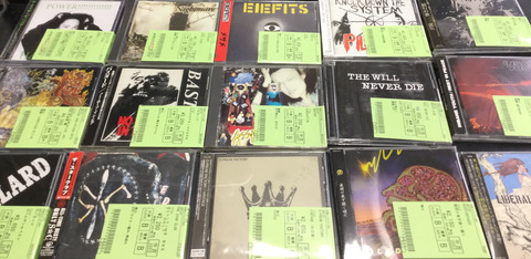 JAPANESE HARDCORE中心、他NYHC,SxEやIRISH PUNKなどの中古CD入荷
