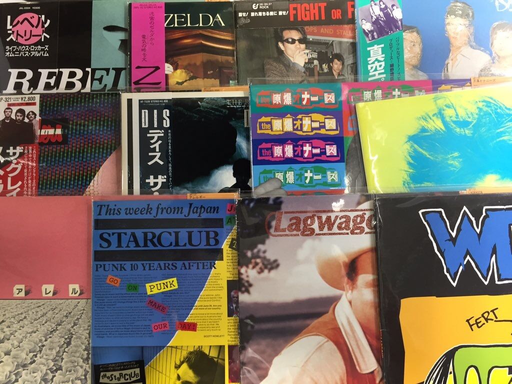 9/29(木)日本のパンク・ロック、他70'S PUNKやMELODIC PUNKなどの中古