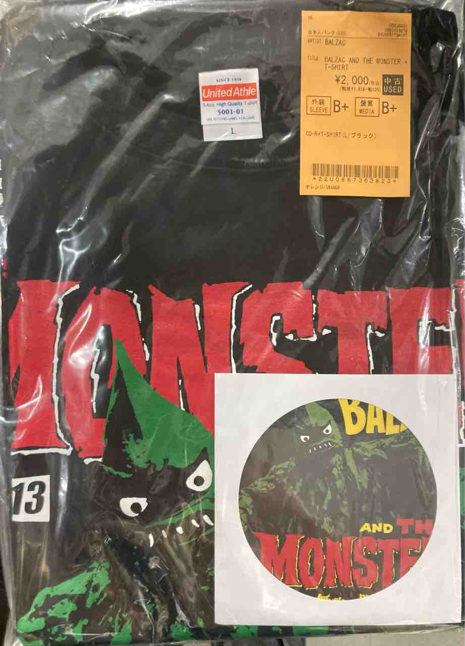 BALZACのCD-R付きT-SHIRTS入荷!! : ディスクユニオン新宿パンクマーケット