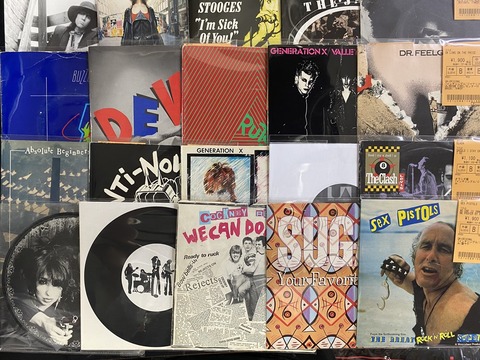 70's PUNK/POWER POP/80's HCなどの中古7インチがまとまって入荷