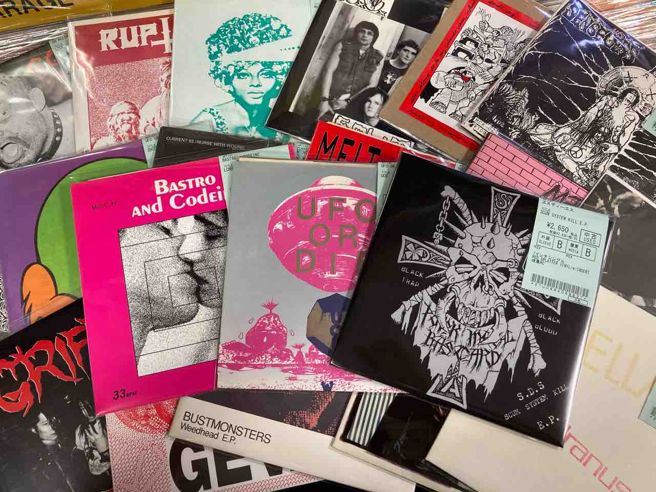 国内HC/POWER VIOLENCE/NOISEなど好内容の中古7インチが大量入荷 国内HC/POWER VIOLENCE/NOISEなど好内容の中古7インチが大量入荷