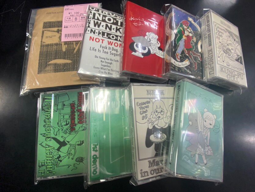 中古テープが入荷！ : ディスクユニオン新宿パンクマーケット