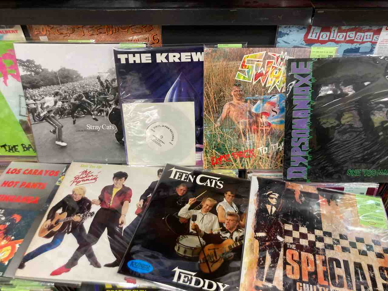 PSYCHOBILLY/NEO ROCKABILLY/SKAのレア盤多めで中古レコードが入荷