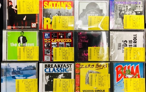 種類豊富な品揃え 70'S MELODICを中心に、中古CDが200枚オーバー入荷 / SKA / PUNK デザイン